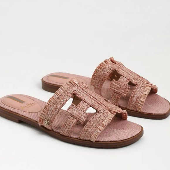 NWOT Sam Edelman Woven Bay Slide Sandal